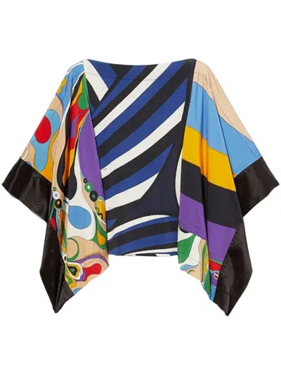 Pucci Iride-print Kaftan In Multi