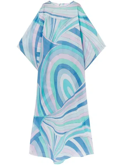 Pucci Kaftan In Blue