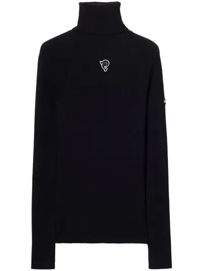 Pucci Logo Sweater In Black