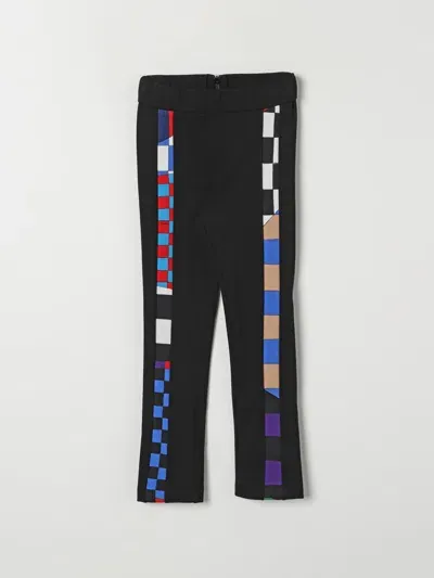 Pucci Pants  Kids Color Black In Schwarz