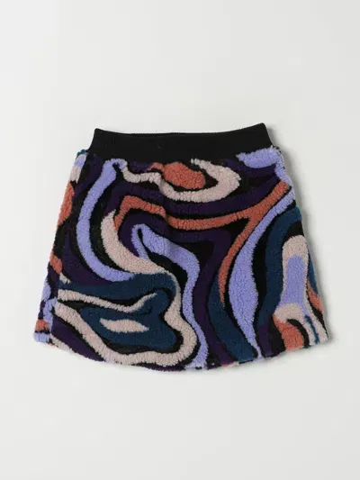 Pucci Skirt  Kids Color Black In Schwarz