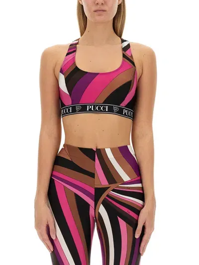 Pucci Top With Print In Multicolour