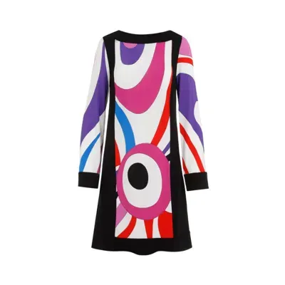 Pucci Viscose Mini Dress In Multicolor