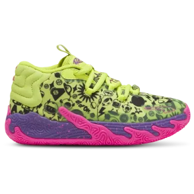 Puma Boys Preschool   Mb.03 Not From Here In Yellow/purple/pink