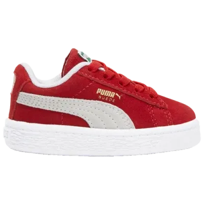 Puma Boys   Suede Classic Xxi In Red/white