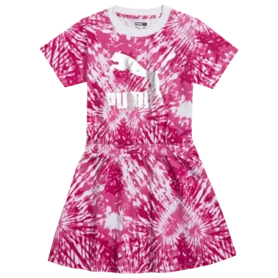 Puma Kids' Girls   Valentine's Day Dress In White/pink