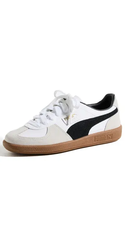 Puma Palermo Unisex Sneakers White-vapor Gray-gum