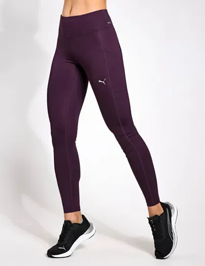 Puma Run Fav Velocity Full-length Running Tights In Purple