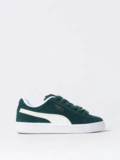 Puma Shoes  Kids Color Green In Grün