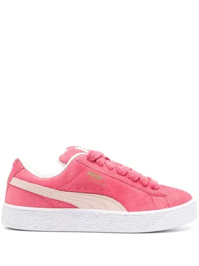 Puma Suede Xl Sneakers In Tart Cherry Island Pink