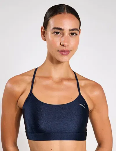 Puma Training Move Summer Daze Bra In Blue