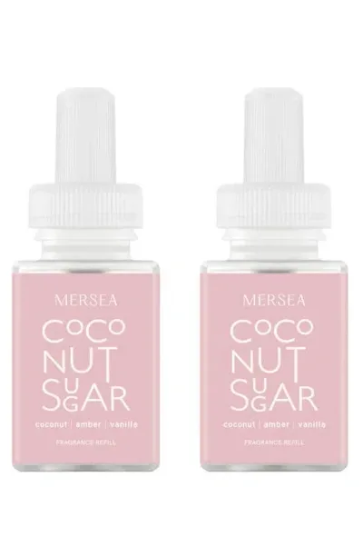 Pura X Mersea Saltaire 2-pack Diffuser Fragrance Refills In Coconut Sugar