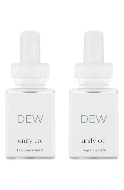 Pura X Unify Co. 2-pack Diffuser Fragrance Refills In Brown