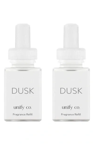 Pura X Unify Co. 2-pack Diffuser Fragrance Refills In Burgundy