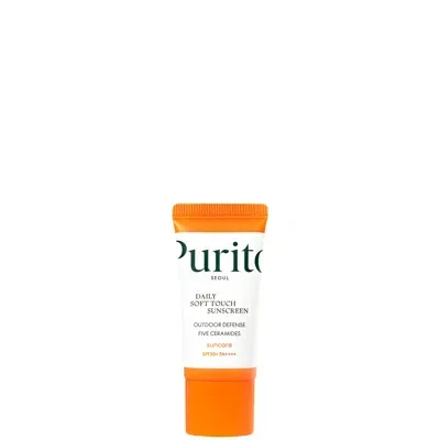 Purito Mini Daily Soft Touch Sunscreen Renewer 15ml In White