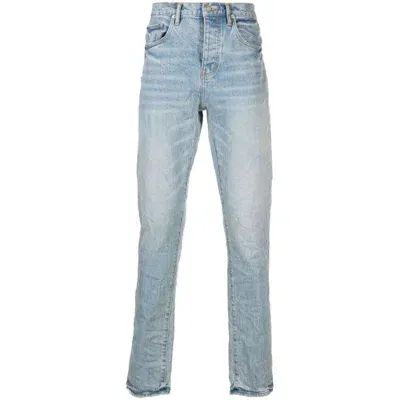 Purple Brand P005 Mid-rise Straight-leg Jeans In Blue