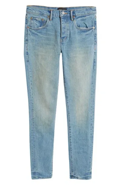 Purple Brand Mural Stretch Jeans In Lt Indigo