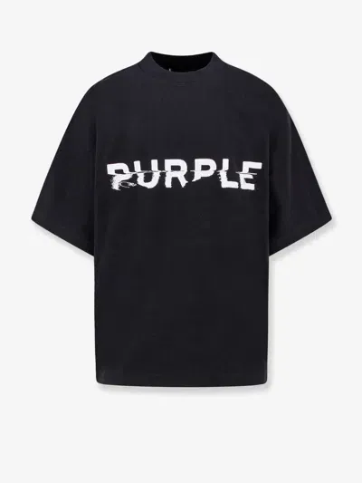 Purple Brand T-shirt In Black