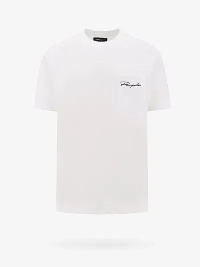 Purple Brand T-shirt In Off White