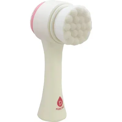 Pursonic Dual Sided Facial Cleansing Brush In Pink