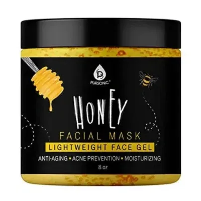 Pursonic Honey Facial Mask 8 oz In Black