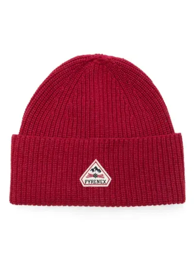 Pyrenex Gomma Beanie Hat In Red