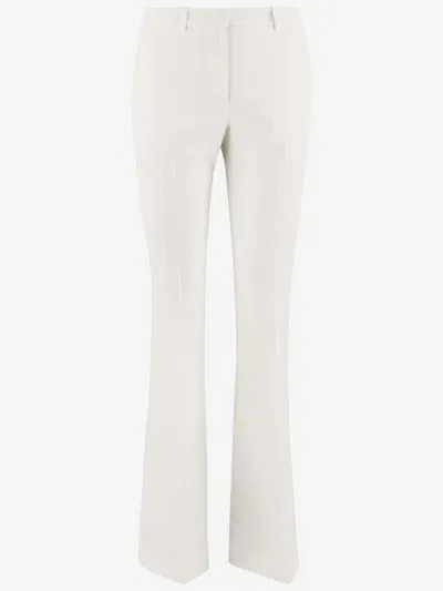 Ql2 Stretch Cotton Pants In White