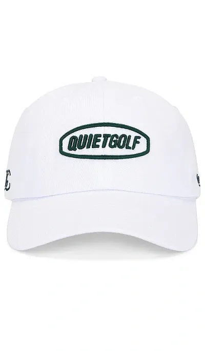 Quiet Golf Qg Tour Nylon Hat In 白色