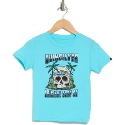 Quiksilver Kids' Eternal Vacation Graphic T-shirt In Capri