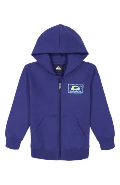 Quiksilver Kids' Logo Graphic Hoodie In Royal