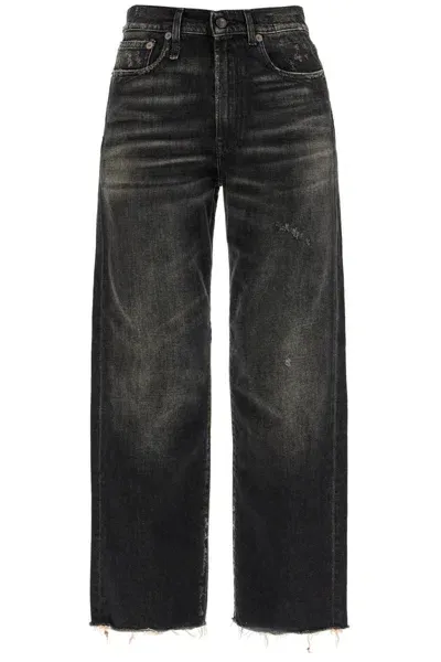 R13 Jeans In Black