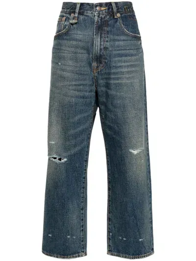 R13 X-boyfriend Jeans In Blue