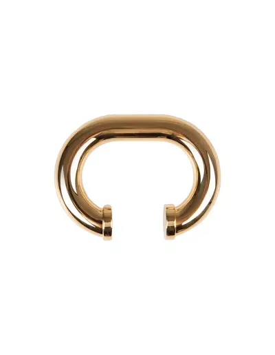 Rabanne Gold Single Ear Cuff In Golden