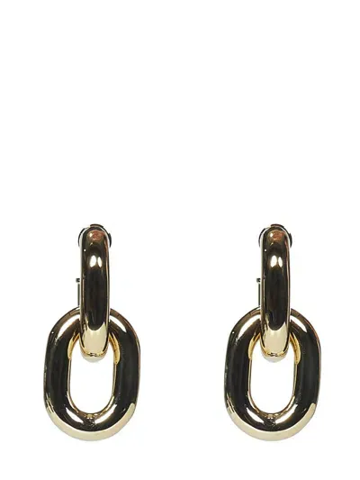 Rabanne Xl Link Earrings In Gold