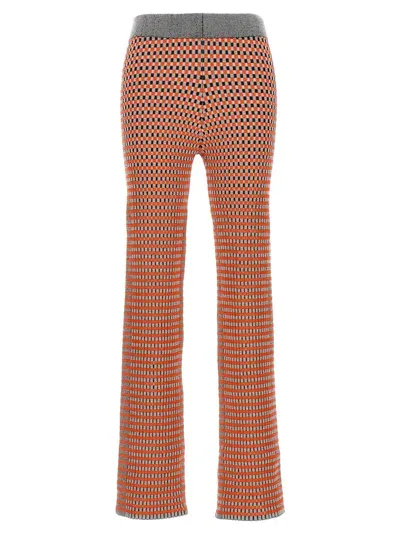 Rabanne Paco  Jacquard Pants In Multi