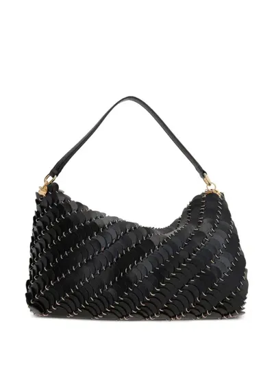 Rabanne Paco Shoulder Bag In Black