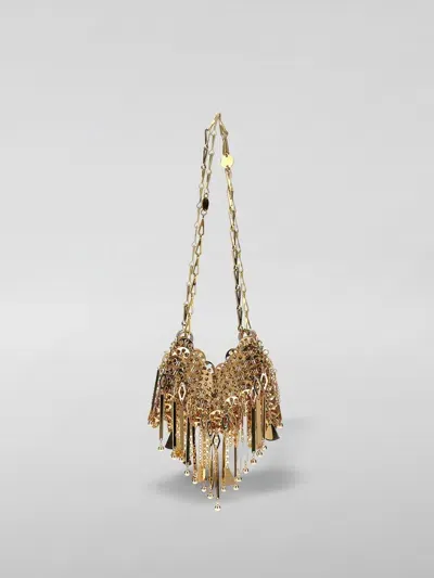 Rabanne Shoulder Bag  Woman In Gold