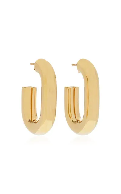 Rabanne Xl Link Gold-tone Hoop Earrings