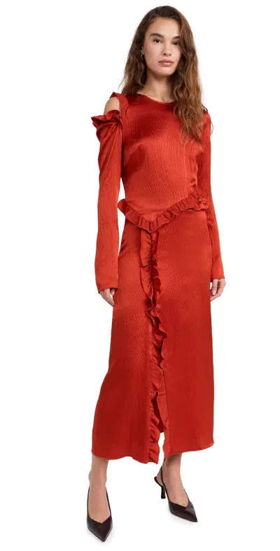 Rachel Comey Fontes Dress Tomato