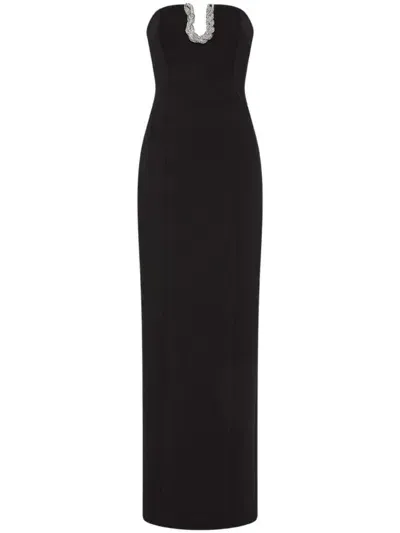 Rachel Gilbert Atticus Gown In Black