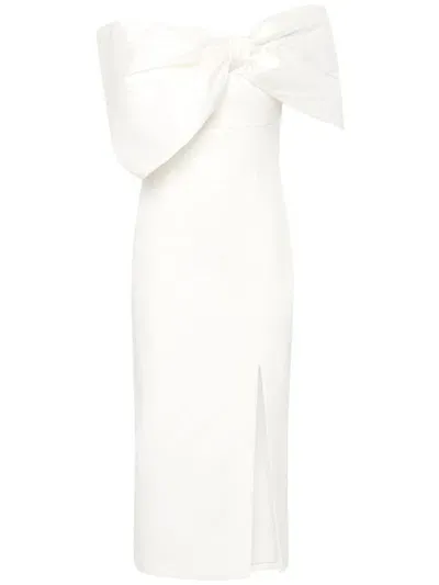 Rachel Gilbert Kace Midi Dress In White