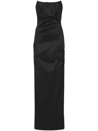 Rachel Gilbert Sienna Maxi Dress In Black