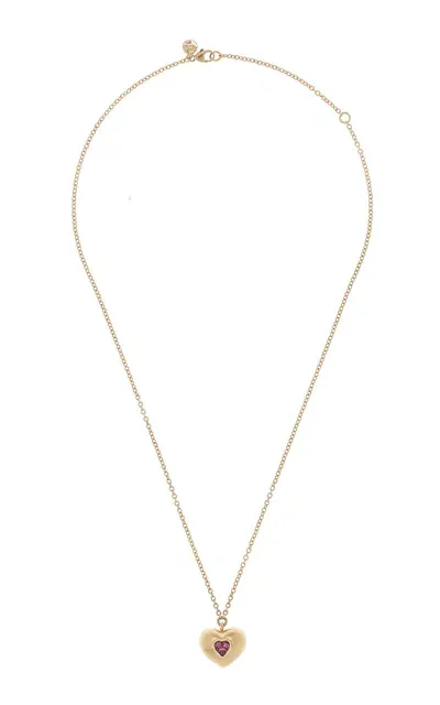 Rachel Quinn 14k Yellow Gold Rhodolite Necklace