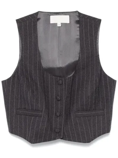 Racil Toni Waistcoat In Grey