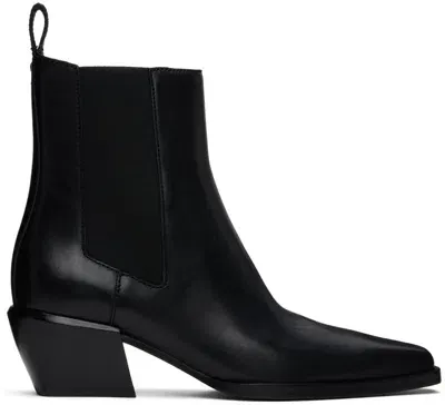 Rag & Bone Black Joni Chelsea Boots In Blk