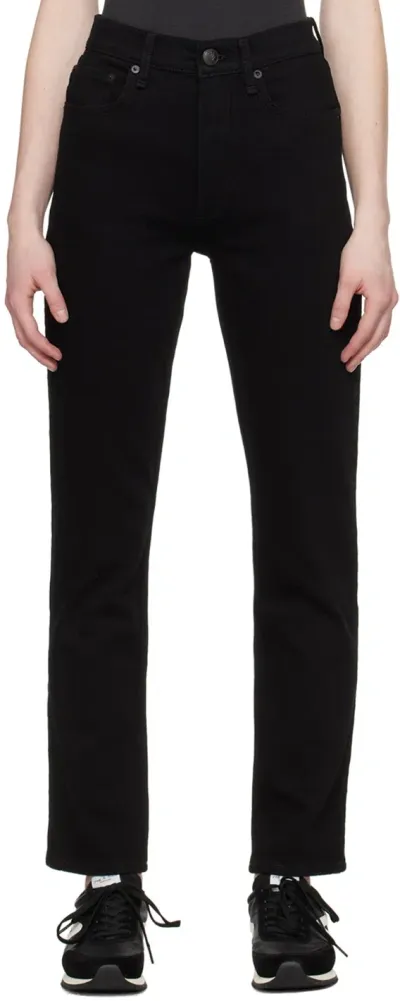 Rag & Bone Black Wren Jeans