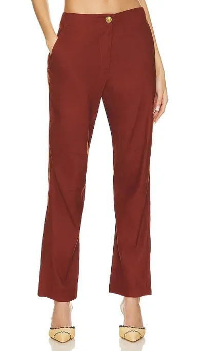 Rag & Bone Dawn Pant In Brown