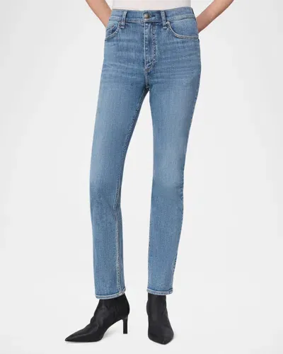 Rag & Bone Flexi Wren Full Length Straight Jeans In Mack