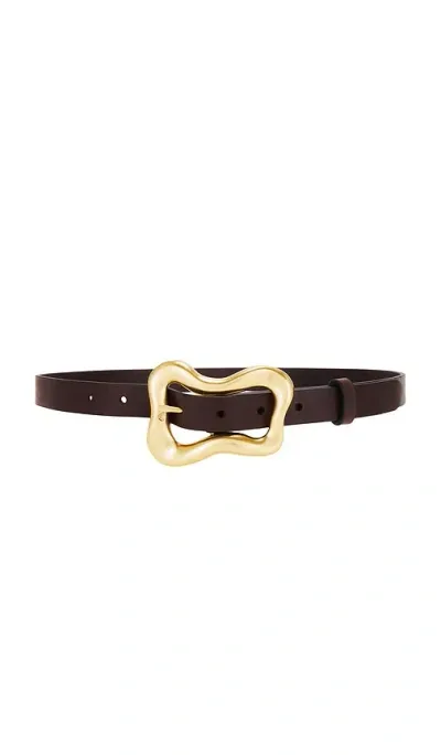 Rag & Bone Highline Belt In Dark Espresso