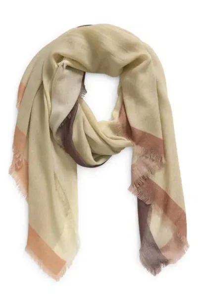 Rag & Bone Astrid Wool Scarf In Oatmeal